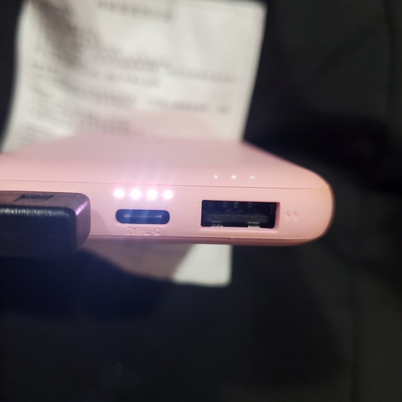 NEW Womens Heated Black Puffer Coat 100% Poly Fiber Fill With Battery Pack SZ S - Picture 10 of 14